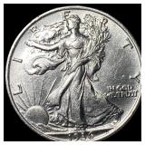 1936-S Silver Walking Liberty Half Dollar CHOICE B