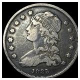 1835 Capped Bust Silver Quarter LIGHTLY  CIRCULAT