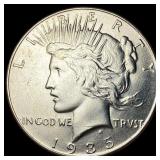 1935 Silver Peace Dollar UNCIRCULATED