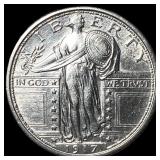 1917 Standing Liberty Quarter CHOICE AU