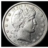 1900-S Silver Barber Quarter HIGH GRADE