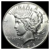 1926 Peace Silver Dollar CHOICE BU