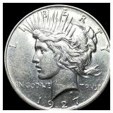 1927-D Silver Peace Dollar UNCIRCULATED