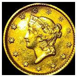 1853 Gold $1 Liberty Type 1 UNCIRCULATED