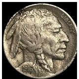 1916-D Buffalo Nickel NEARLY UNCIRCULATED