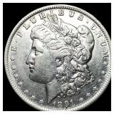 1891-O Silver Morgan Dollar NEARLY  UNCIRCULATED