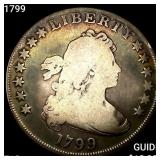 1799 Draped Bust Dollar NICELY CIRCULATED