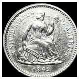 1862 Silver Half Dime UNCIRCULATED