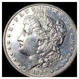 1889-S Silver Morgan Dollar CHOICE AU