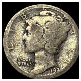 1923 Silver Mercury Dime NICELY CIRCULATED