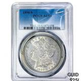 1890-S Morgan Silver Dollar PCGS AU55