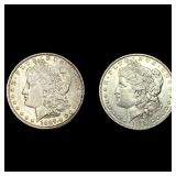 [2 Coins] 1887 Morgan Silver Dollar