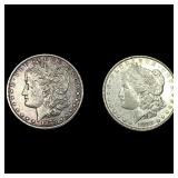 [2 Coins] 1878 Morgan Silver Dollar
