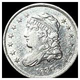 1836 Capped Bust Half Dime CLOSELY  UNCIRCULATED