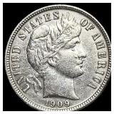 1909-O Silver Barber Dime HIGH GRADE