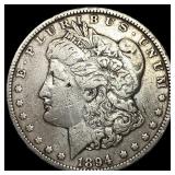 1894-O Silver Morgan Dollar LIGHTLY  CIRCULATED