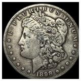 1898-S Silver Morgan Dollar NEARLY UNCIRCULATED