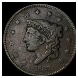 1837 Coronet Head Large Cent CLOSELY  UNCIRCULATE