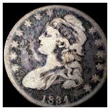 1834 Silver Capped Bust Half Dollar HIGH  GRADE