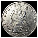 1854-O Silver Half Dollar CLOSELY UNCIRCULATED