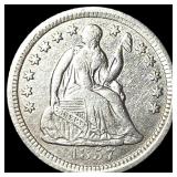 1857-O Silver Half Dime CLOSELY UNCIRCULATED