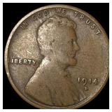 1914-D Lincoln Wheat Cent NICELY CIRCULATED