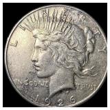 1926 Peace Silver Dollar NEARLY UNCIRCULATED