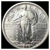 1917 Standing Liberty Silver Quarter CLOSELY UNCIR
