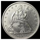 1861 Silver Half Dollar CLOSELY UNCIRCULATED