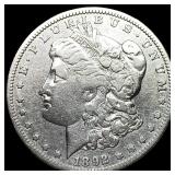 1892-CC Silver Morgan Dollar ABOUT UNCIRCULATED