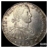 1809 MoTH Mexico Ferdinand VII Silver 8 Reales