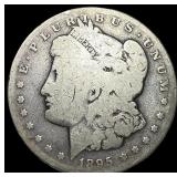 1895-S Silver Morgan Dollar NICELY CIRCULATED