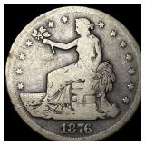 1876-S Silver Trade Dollar LIGHTLY CIRCULATED