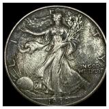 1942 Silver Half Dollar (Walking Liberty) LIGHTLY