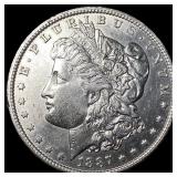 1887 Morgan Silver Dollar CLOSELY UNCIRCULATED