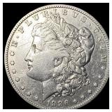 1886 Silver Morgan Dollar CLOSELY UNCIRCULATED