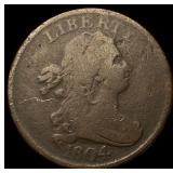 1804 Draped Bust Half Cent NICELY CIRCULATED