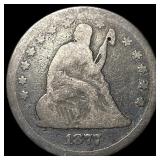 1877 Seated Liberty Quarter NICELY CIRCULATED