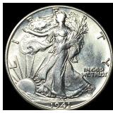 1941 Silver Walking Liberty Half Dollar UNCIRCULAT