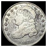 1830 Capped Bust Dime LIGHTLY CIRCULATED