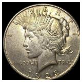 1923 Peace Silver Dollar CLOSELY UNCIRCULATED