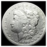 1879-CC Silver Morgan Dollar ABOUT UNCIRCULATED