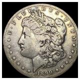1890-CC Silver Morgan Dollar LIGHTLY  CIRCULATED