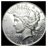 1927-S Silver Peace Dollar UNCIRCULATED
