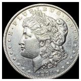 1891-O Silver Morgan Dollar CHOICE AU