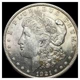 1921 Silver Morgan Dollar CHOICE BU