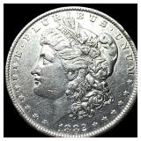 1882 Morgan Silver Dollar CHOICE AU