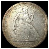 1861-O Silver Half Dollar LIGHTLY CIRCULATED