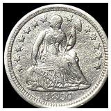 1837-O Silver Half Dime CLOSELY UNCIRCULATED