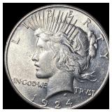 1924-S Silver Peace Dollar UNCIRCULATED